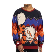 Arcanine Flames Knit Sweater - Adult