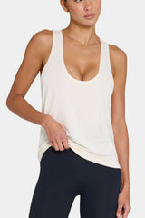 ButterCloud™ Slouchy Tank Top in Coconut