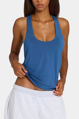 ButterCloud™ Slouchy Tank Top in Marine