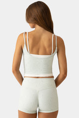 Soft Active Double-Layer Tank Top in Matcha Meadow