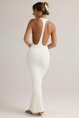 Modal Racerback Maxi Dress in Coconut