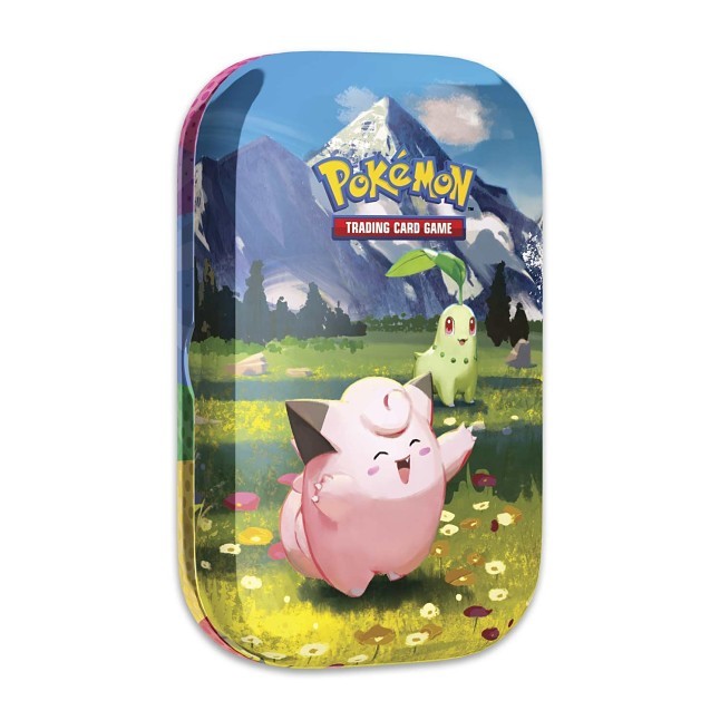Pokémon TCG: Mega Evolution-Ascended Heroes Mini Tin (Clefairy & Chikorita)