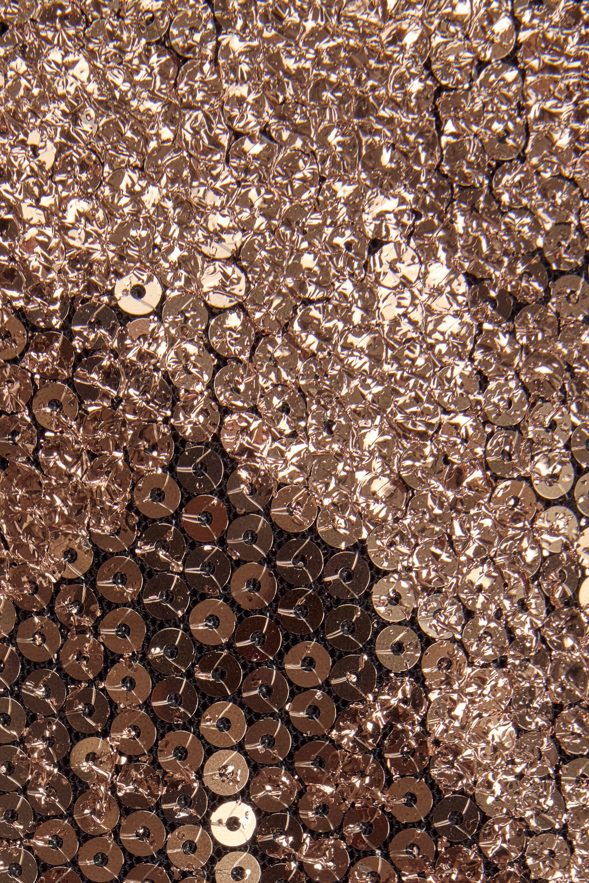 Embellished Corset A-line Mini Dress in Copper Gold
