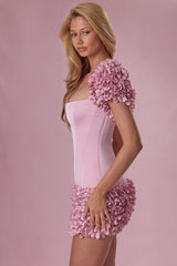 Cropped Bolero  in Blush Pink