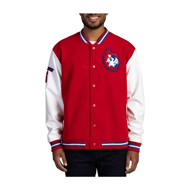 Charizard Red Baseball Varsity Jacket - Adult