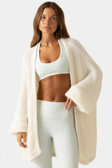 Soft Knit Cardigan in Coconut