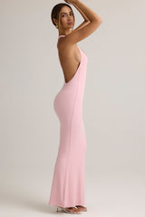 Modal Racerback Maxi Dress in Candyfloss Pink